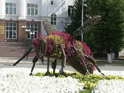 Памятник бурзянской пчеле Уфа