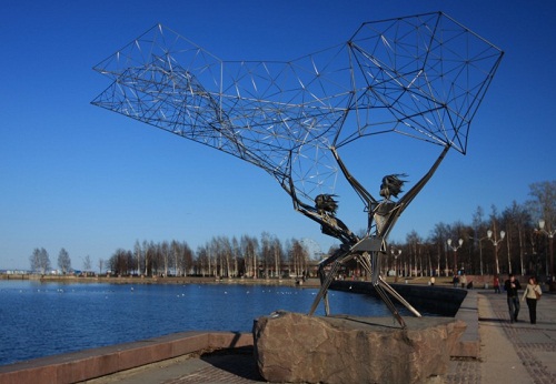 Памятник рыбакам Петрозаводск