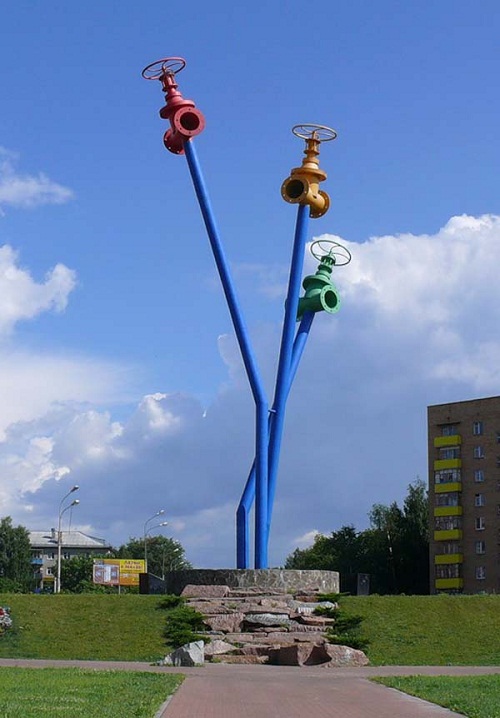 Памятник водопроводу Мытищи