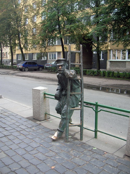 Памятник фонарщику Санкт-Петербург