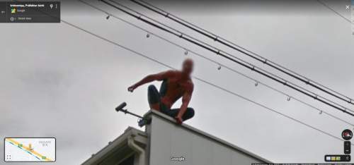 В Японии нашли человека-паука