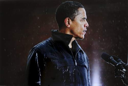  2009 г. Деймон Винтер за серию фотографий президентской кампании Барака Обамы 