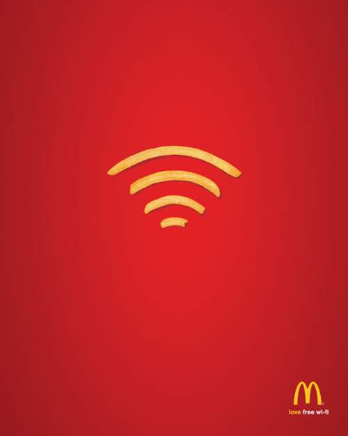 Бесплатный Wi-Fi в Макдональдс