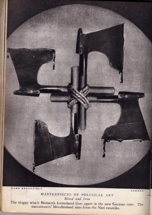 Анти-фашистские плакаты Джона Хиртфилда